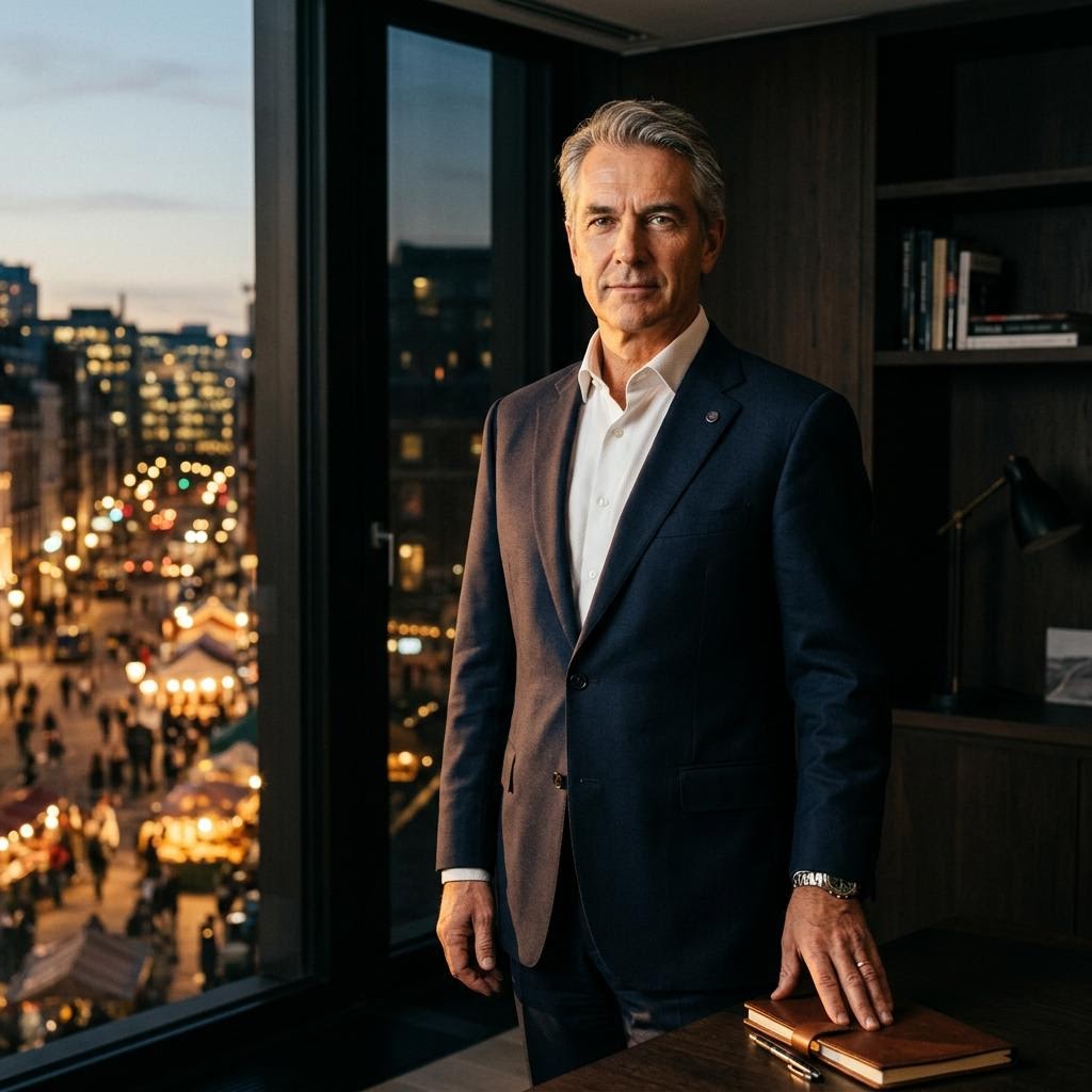 Alistair Finch, risk consultant in Edinburgh